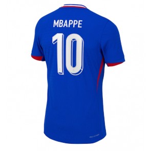 Francie Kylian Mbappe #10 Domácí Dres ME 2024 Krátký Rukáv